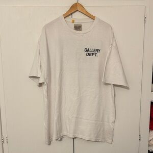 Gallery Dept Classic White Short Sleeve Tee